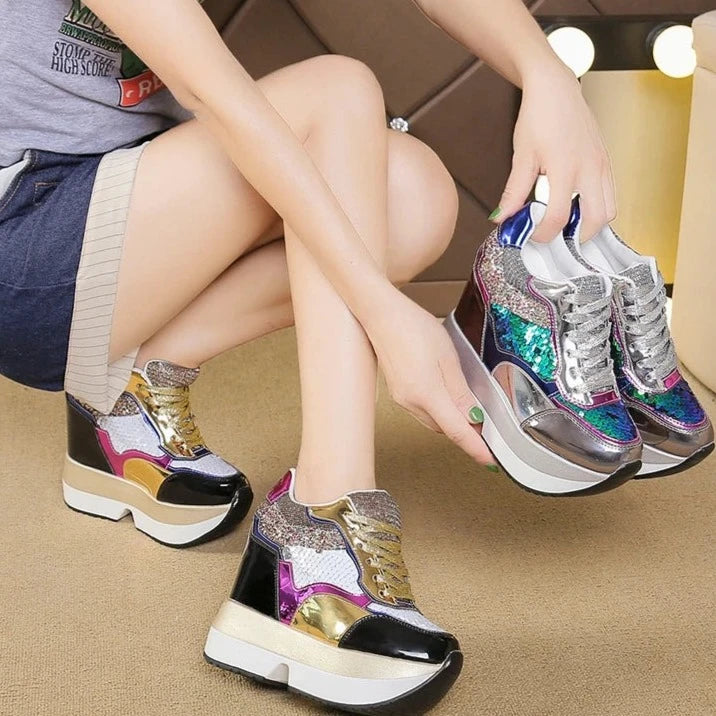 Women's Fashion White Sneakers  